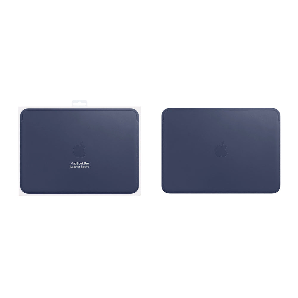 Apple MacBook Pro 13 pouces housse en cuir - Bleu Nuit – Loop Mobile - FR