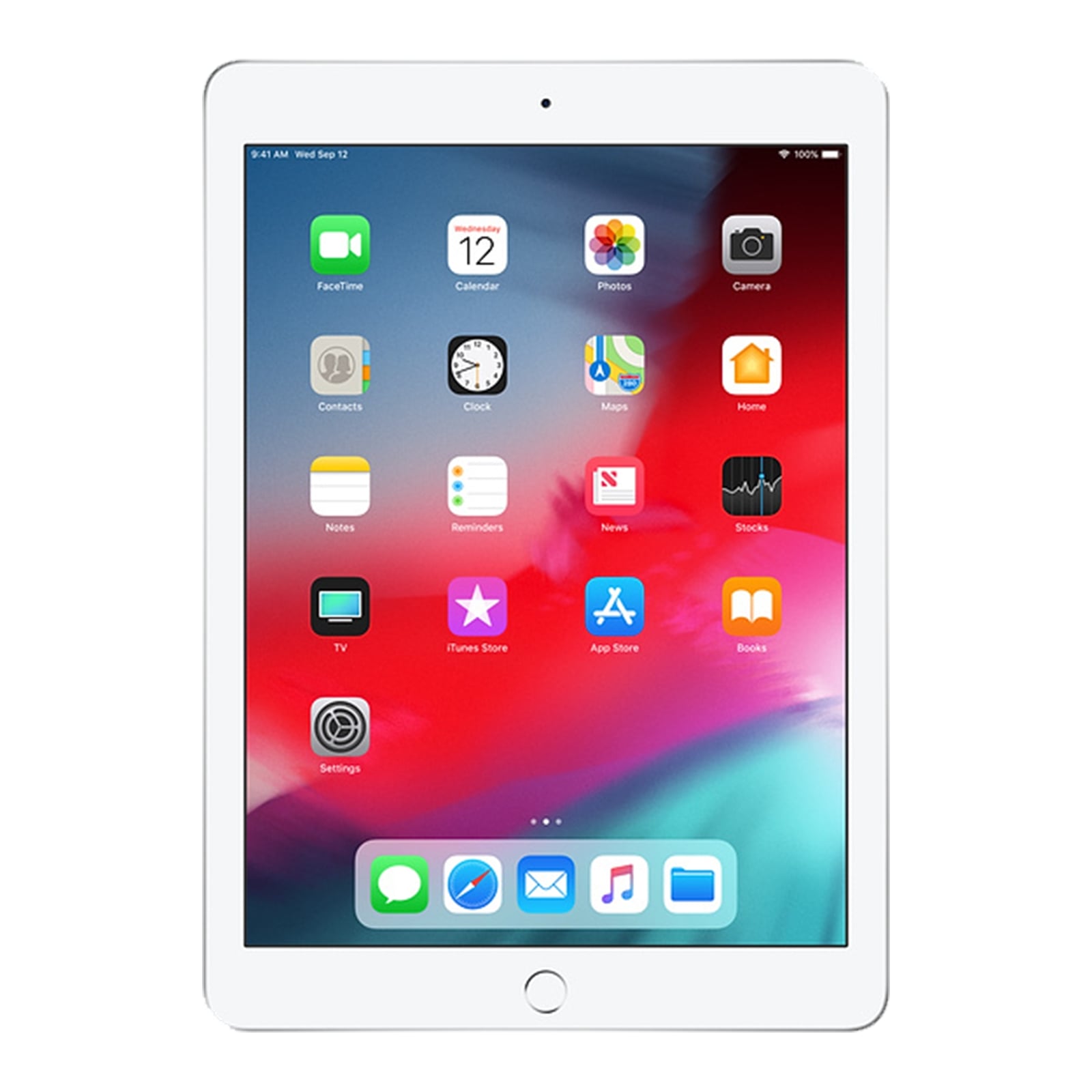 Apple iPad 6 128Go GPS + Cellulaire - Argent - Excellent