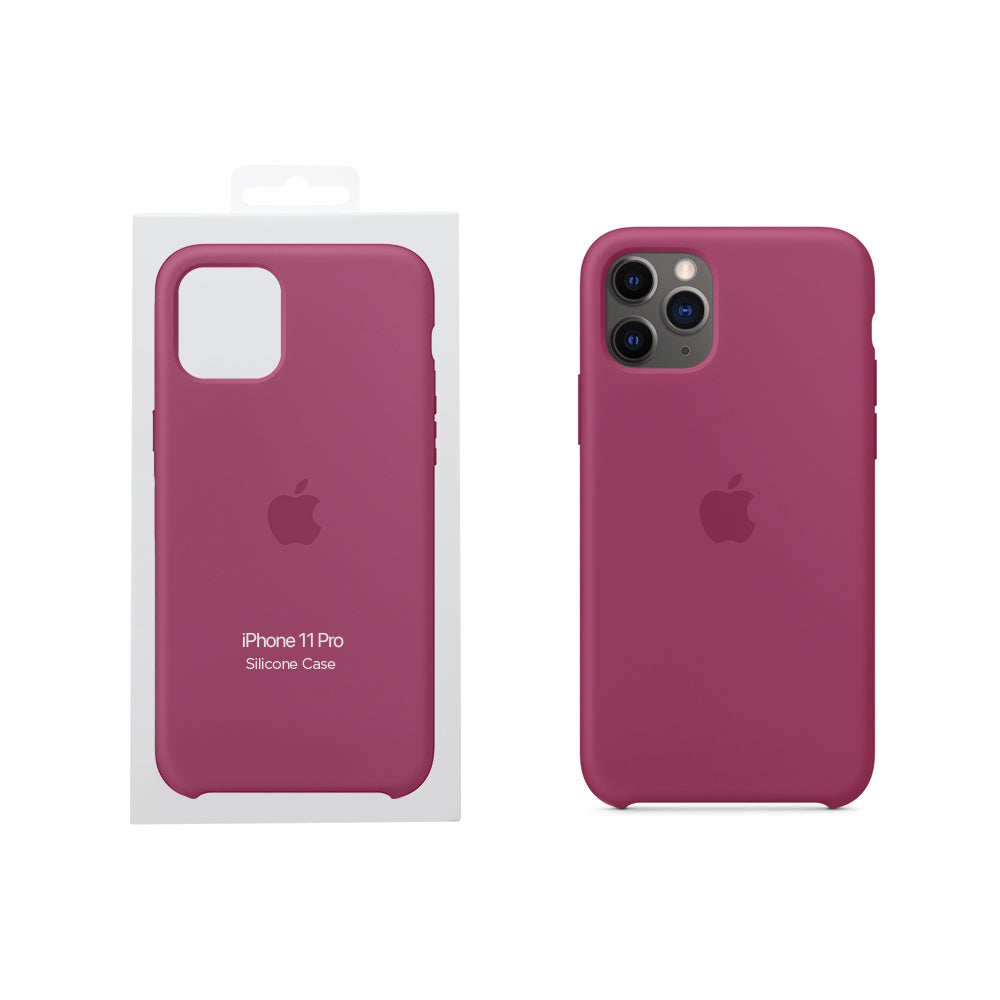 Coque en Silicone Apple iPhone 11 Pro - Pomegranate