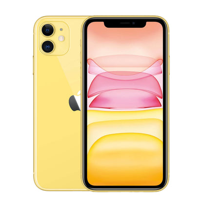 iPhone 11 128 Go - Jaune - Débloqué - Batterie Neuve