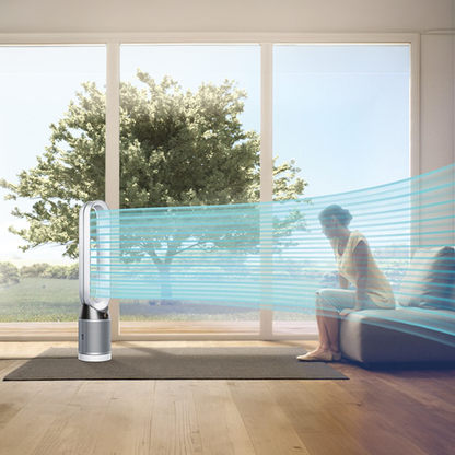 Purificateur Tour Dyson Pure Cool TP04 Ventilateur Purificateur - Blanc/Argent - Comme Neuf