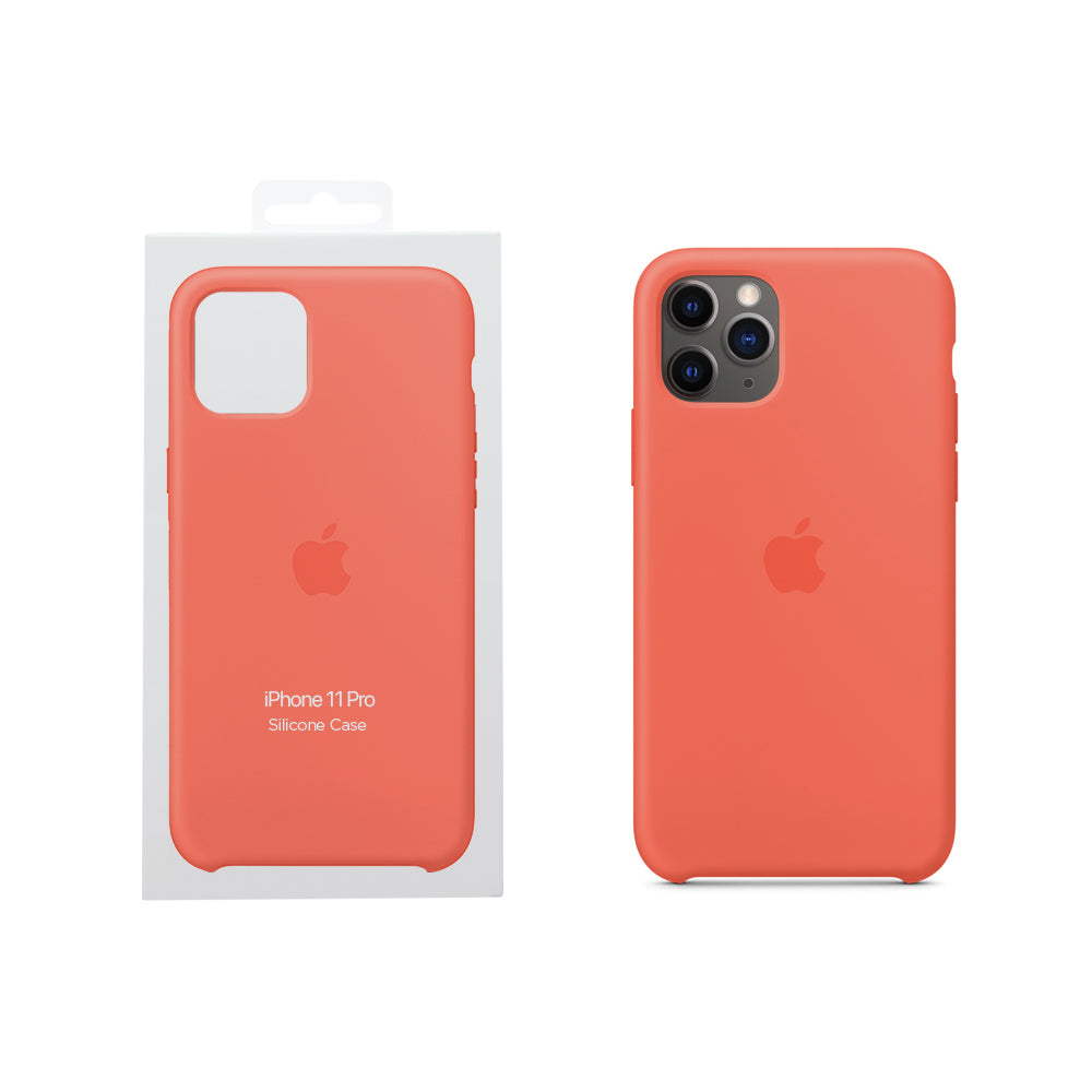 Coque en Silicone Apple iPhone 11 Pro Max - Clementine