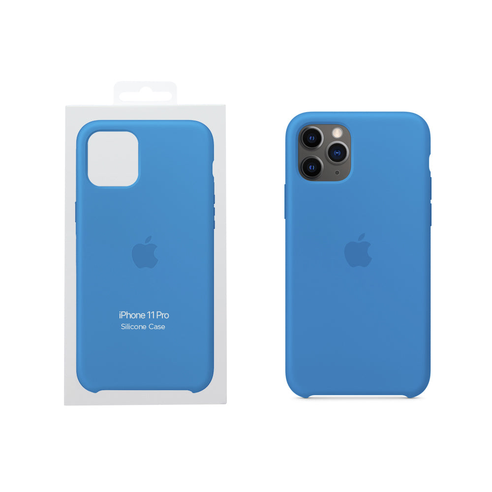 Coque en Silicone Apple iPhone 11 Pro - Bleu D'Alaska