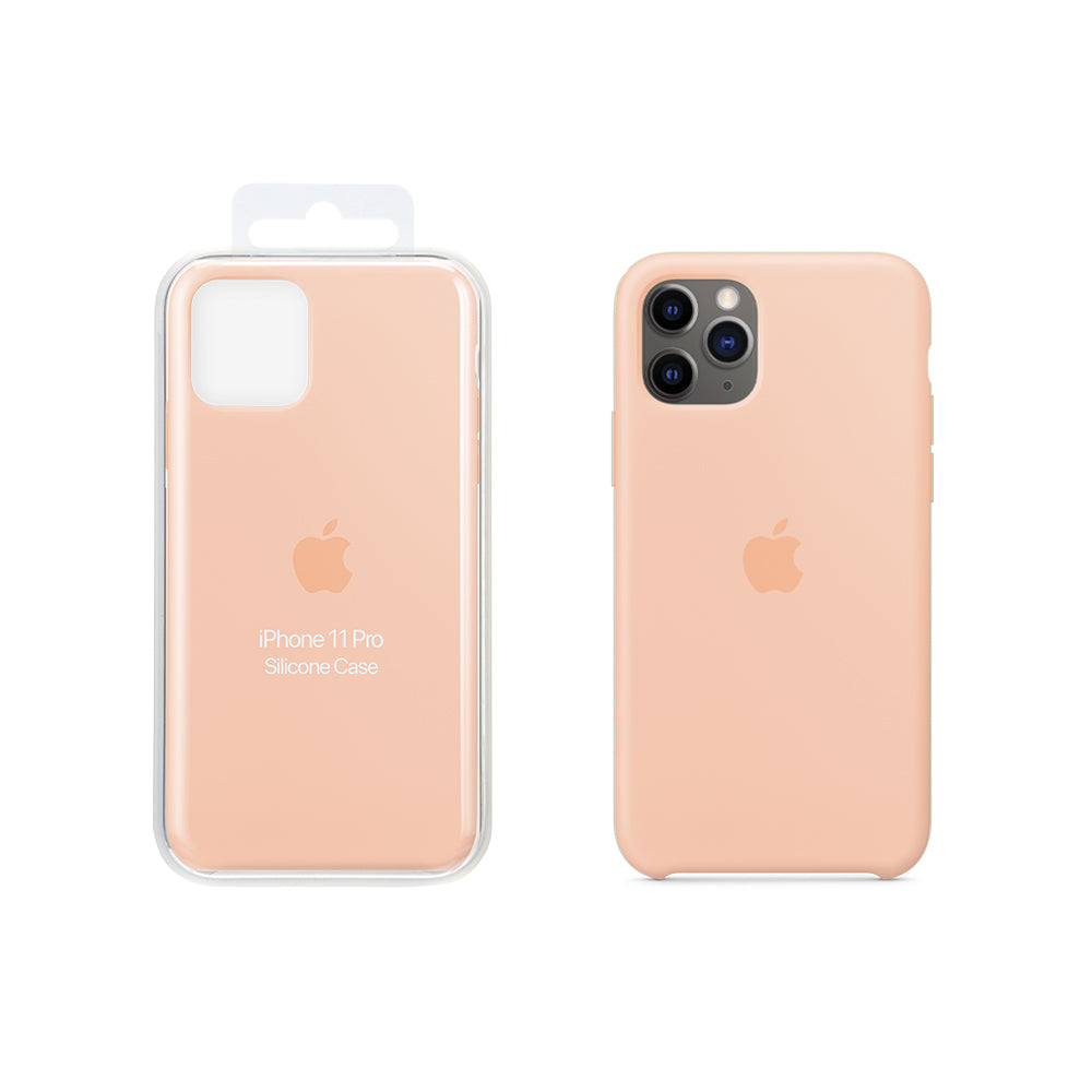 Apple iPhone 11 Pro Coque en Silicone - Pamplemousse - Véritable Nouveau