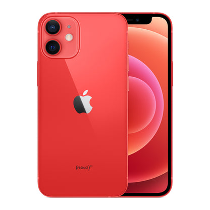 iPhone 12 Mini 64 Go - Rouge - Débloqué - Batterie Neuve