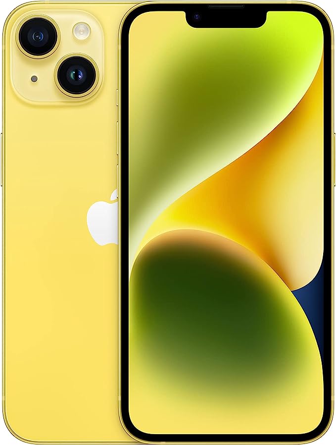 iPhone 14 128GB Jaune Bon État Débloqué - Batterie Neuve