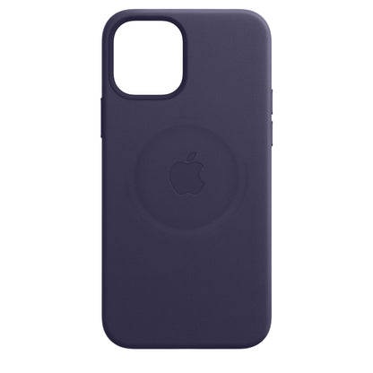 Apple iPhone 12 Pro Max coque en cuir - Violet profond