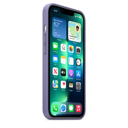 Apple iPhone 13 Pro Max coque en cuir - Glycine