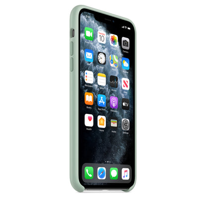 Apple iPhone 11 Pro Max coque en silicone - Béryl vert