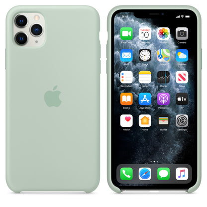 Apple iPhone 11 Pro Max coque en silicone - Béryl vert