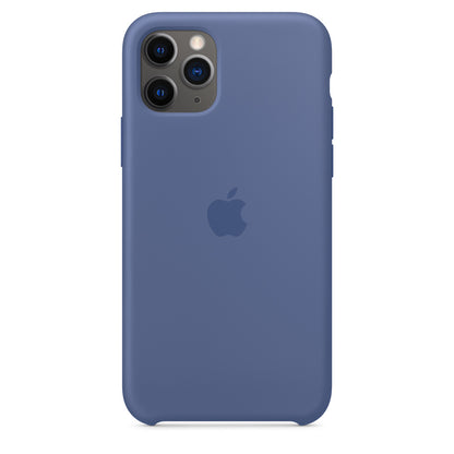 iPhone 11 Pro 512 Go - Gris Sidéral & Neuf Coque Bleu Lin - Batterie Neuve