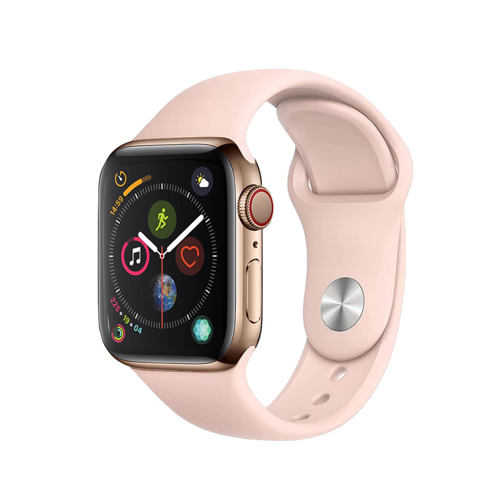 Apple Watch Series 4 Boîtier en acier inoxydable 40mm - Or