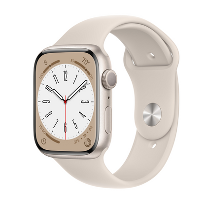 Apple Watch Series 8 Aluminum 41 mm Cellular - Lumière Stellaire
