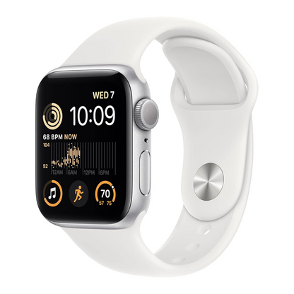 Apple Watch SE (2nd Generation) 40 mm Cellular - Argent