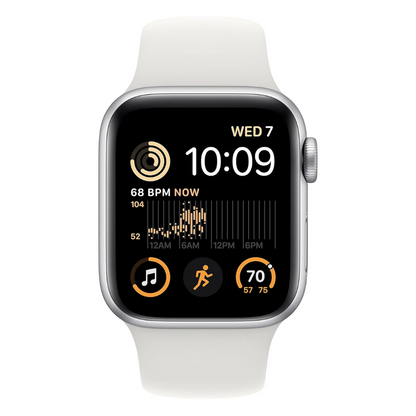 Apple Watch SE (2nd Generation) 40 mm Cellular - Argent