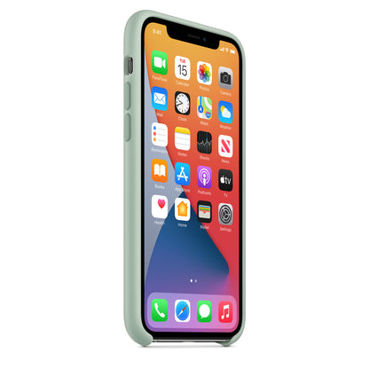 Apple iPhone 11 Pro Coque en Silicone - Béryl vert
