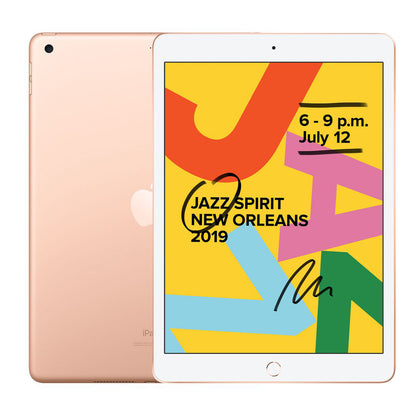 Apple iPad 7 32Go WiFi & Cellulaire - Or - Bon état