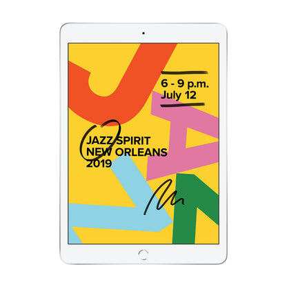 Apple iPad 7 32Go WiFi - Argent - Bon état