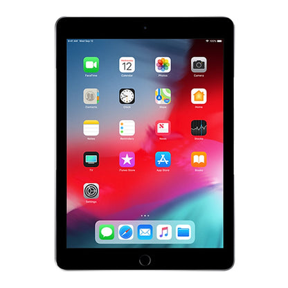 Apple iPad 6 128Go GPS + Cellulaire - Gris Sidéral - Bon état