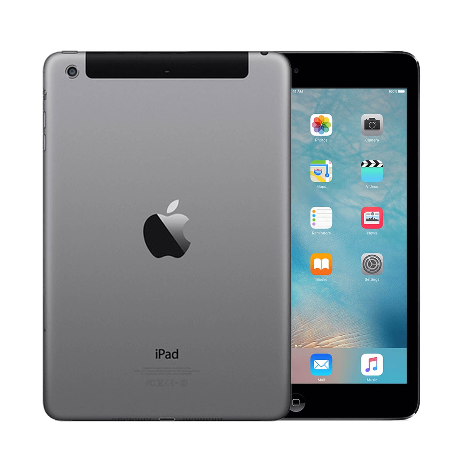 Apple iPad Mini 3 16Go WiFi & Cellulaire Débloqué Gris Bon état