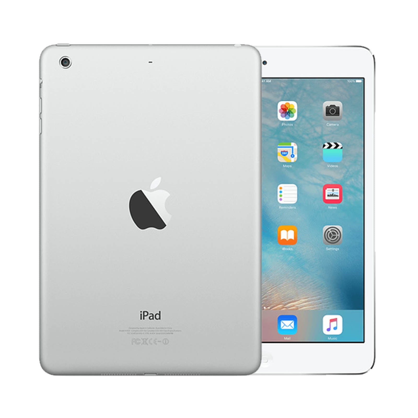 iPad Mini 2 16GB WiFi & Cellular Argent Bon état Débloqué