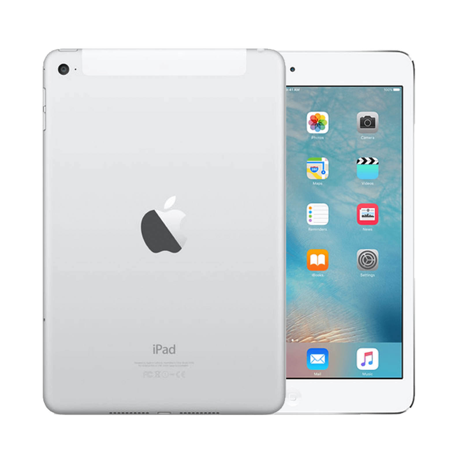 Apple iPad Mini 4 16Go Argent WiFi & Cellulaire - Etat Correct