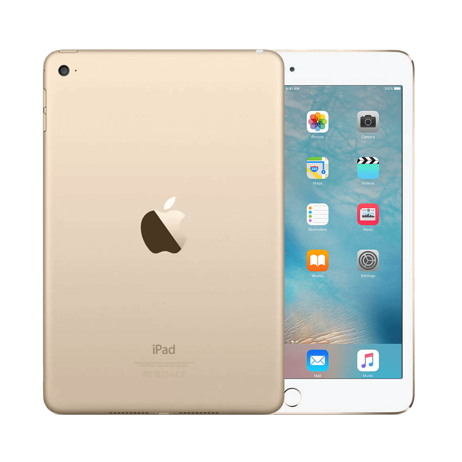 Apple iPad Mini 4 16Go Or WiFi - Bon état