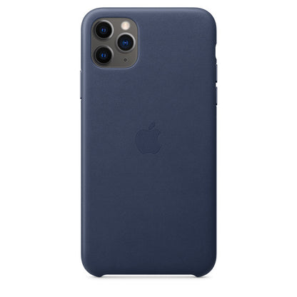 Apple iPhone 11 Pro Max Coque en Silicone - Bleu Nuit - Véritable Nouveau