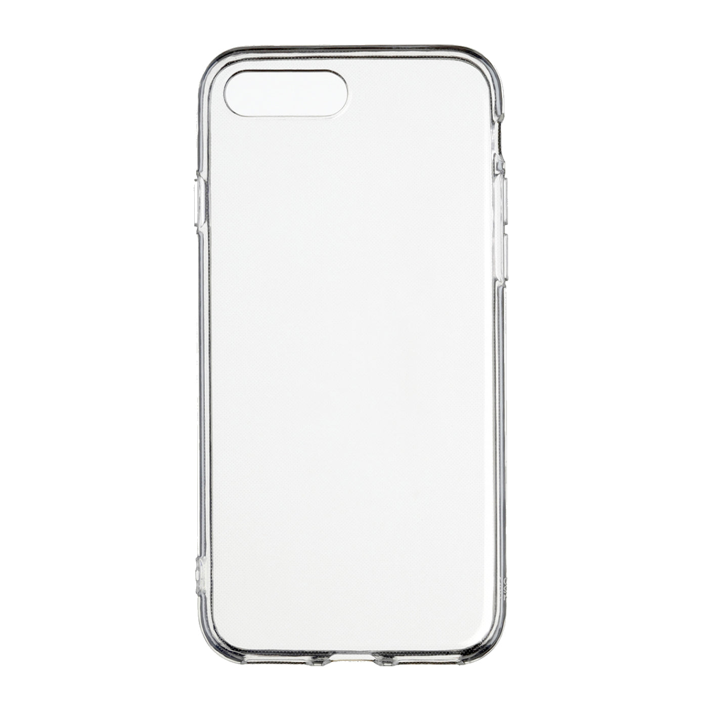 Silicone Phone Case - Clear - Apple iPhone 8 Plus