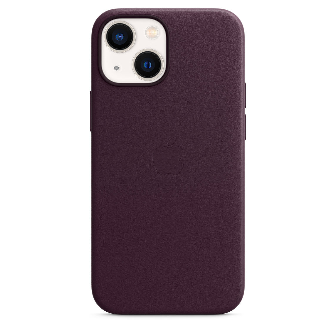 Apple iPhone 13 mini coque en cuir - Cerise noire