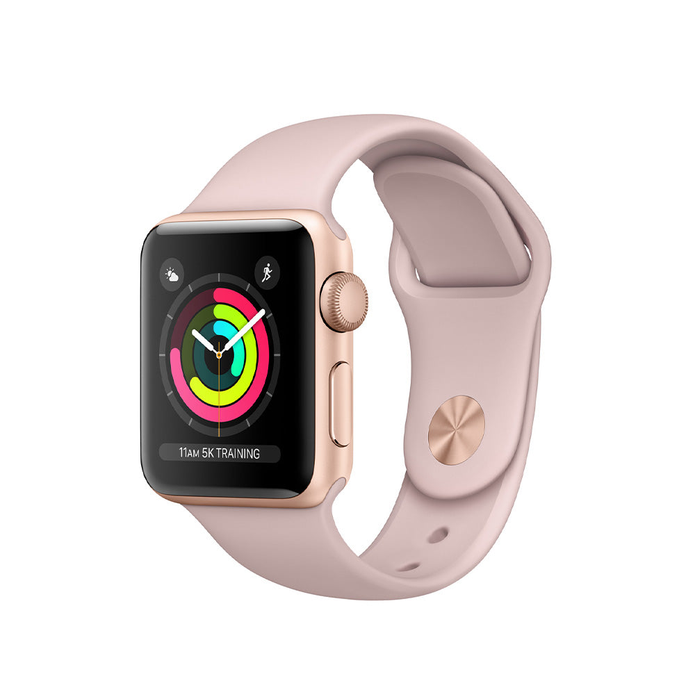 Apple Watch Series 3 Aluminium 38mm - Or - Comme Neuf