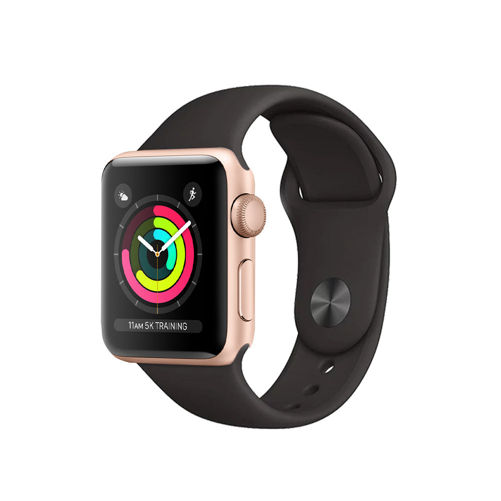Apple Watch Series 3 Aluminium 42mm - Or - Comme Neuf
