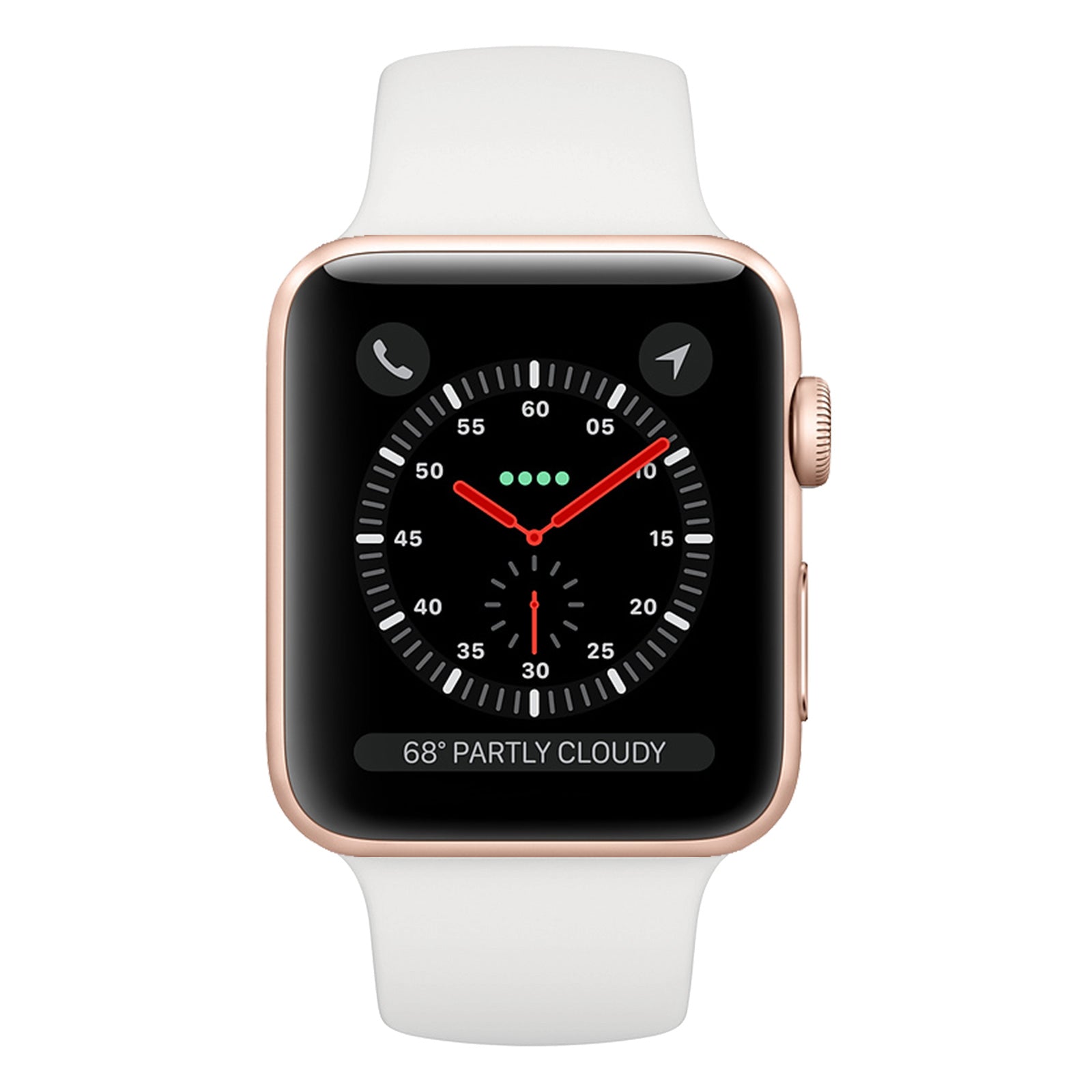 Apple Watch Series 3 Aluminium 42mm - Or - Comme Neuf