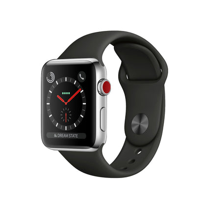 Apple Watch Series 3 Acier Inoxydable 38mm - Steel - Très Bon État