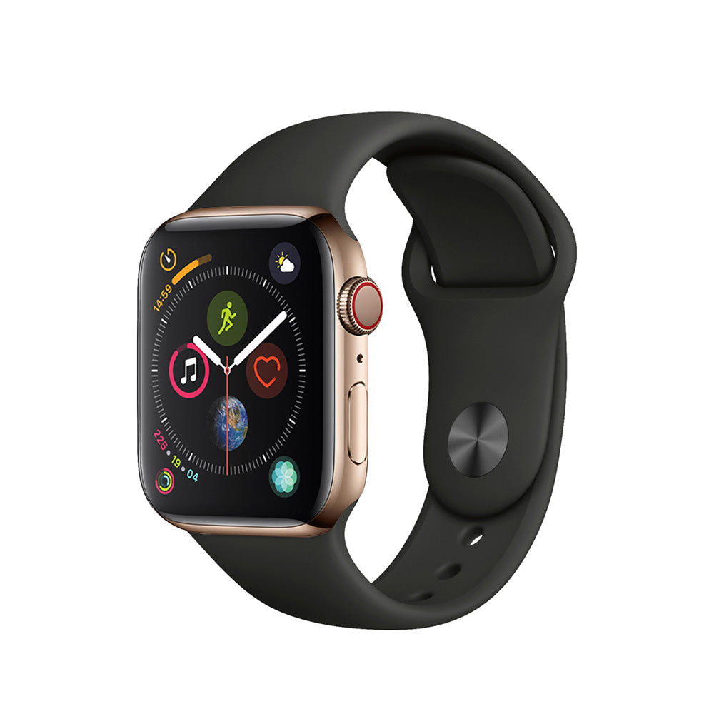 Apple Watch Series 4 Boîtier en acier inoxydable 40mm - Or