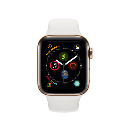 Apple Watch Series 4 Boîtier en acier inoxydable 40mm - Or