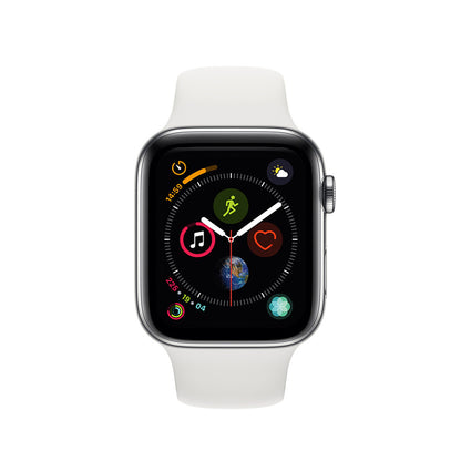 Apple Watch Series 4 Boîtier en acier inoxydable 40mm - Argent