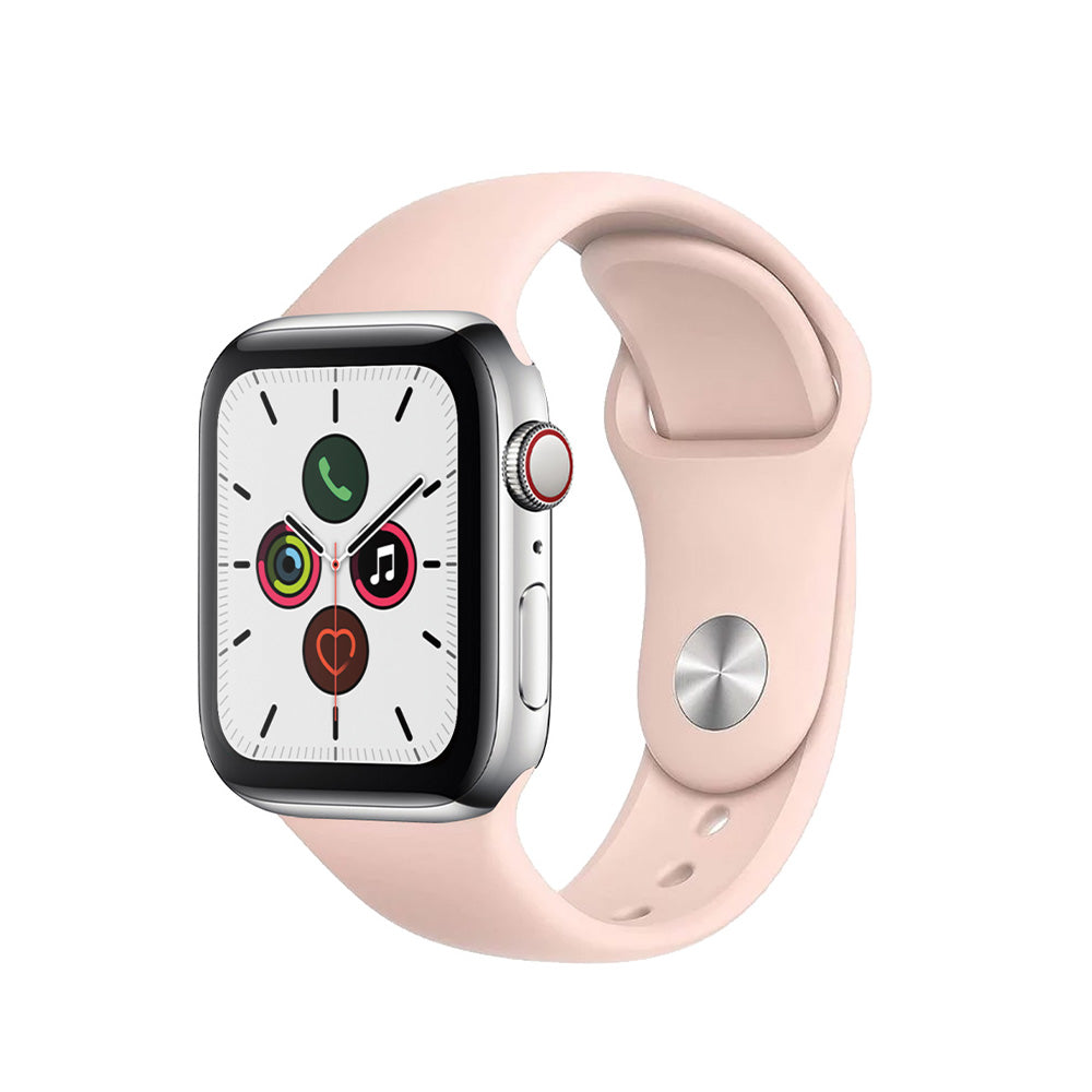 Apple Watch Series 5 Boîtier en acier inoxydable 40mm - Argent