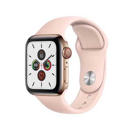 Apple Watch Series 5 Boîtier en acier inoxydable 44mm - Or