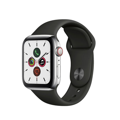 Apple Watch Series 5 Boîtier en acier inoxydable 40mm - Argent