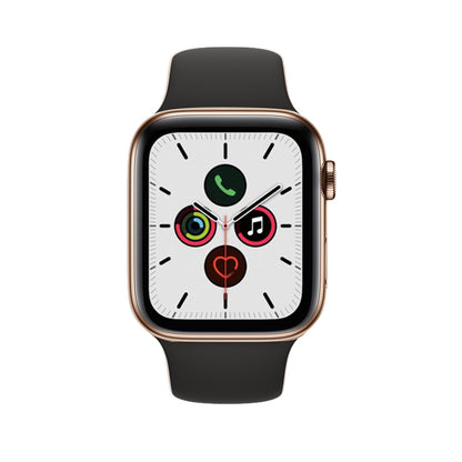 Apple Watch Series 5 Boîtier en acier inoxydable 44mm - Or