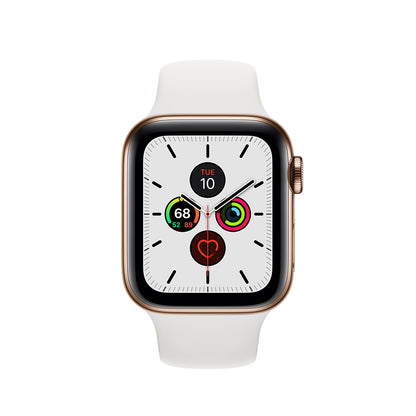 Apple Watch Series 5 Boîtier en acier inoxydable 40mm - Or