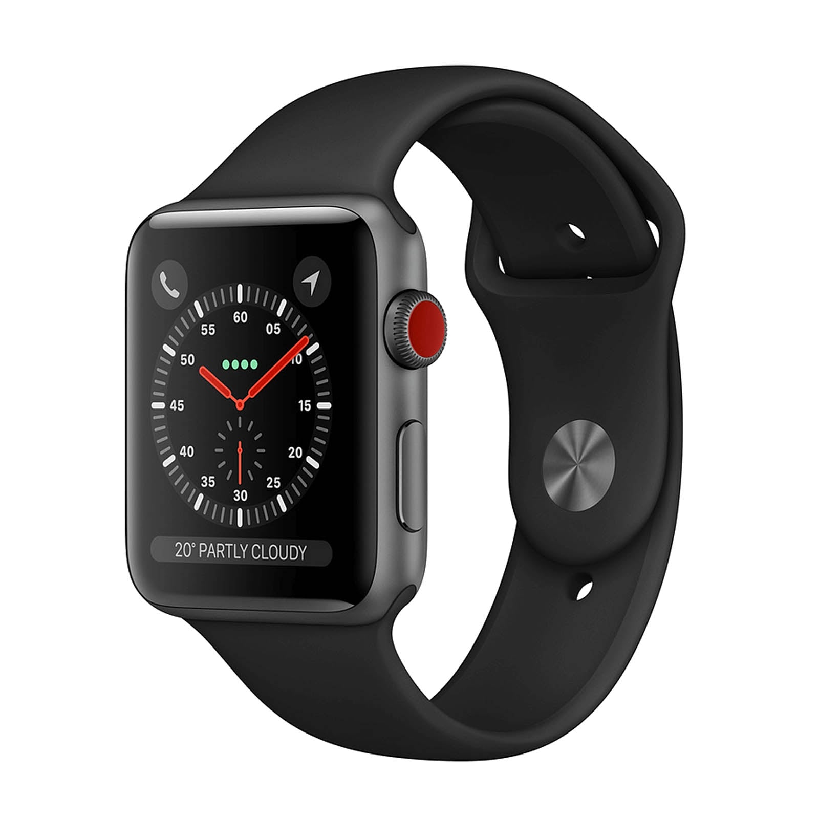 Apple Watch Series 2 Aluminium 38mm - Gris Sidéral - Bon état