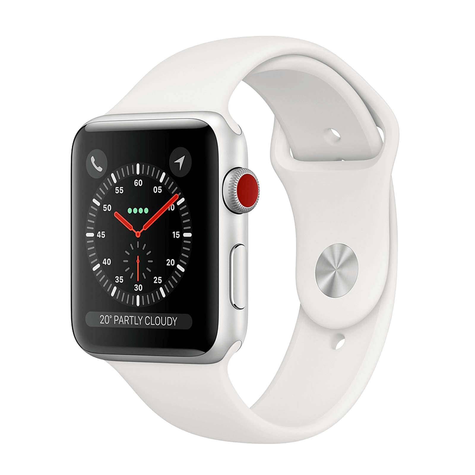 Apple Watch Series 2 Aluminium 38mm - Argent - Bon état