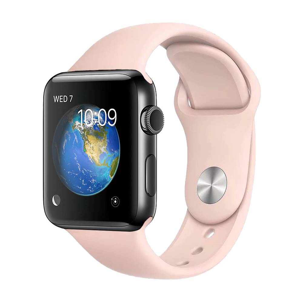 Apple Watch Series 3 Acier Inoxydable 38mm - Noir - Bon état